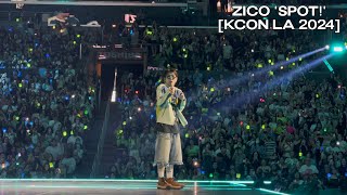 4K Kcon La 2024 Zico 지코 Spot