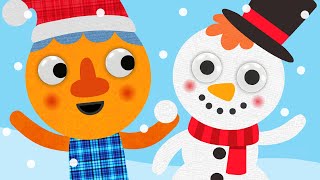 I'm A Little Snowman | Noodle & Pals | Songs For Children