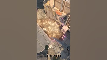 Difficult molotov on short on Overpass🔥 #csgo #cs2