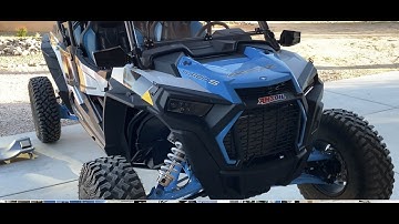 2020 Polaris RZR Turbo S Velocity First service (oil change)