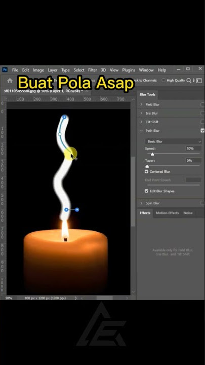Cara Membuat Asap Lilin Di Adobe Photohop