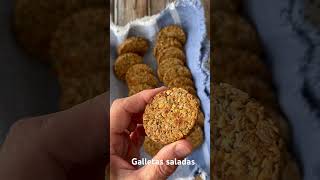 Galletas saladas #recetas #shorts