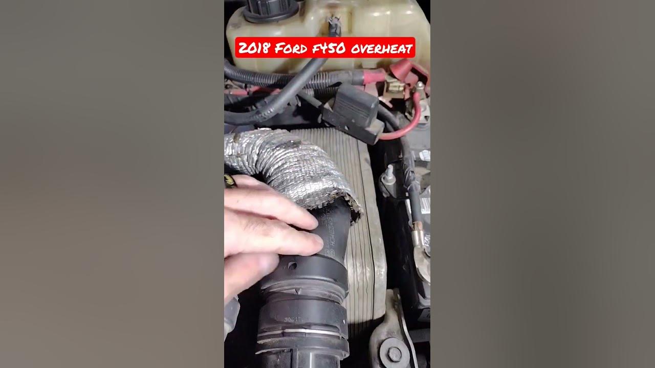 F450 overheat check your upper coolant hose youtube