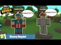 WINNING IN DUOS WITH ITACHIKID!! | Island Royale #2 (Roblox)