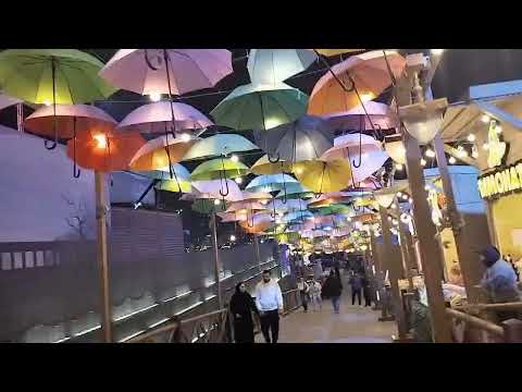 Floating market in BLVDWORLD Riyadh @manacabilesmixvlog
