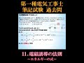 【第一種電気工事士】筆記試験11-4. 電磁誘導の法則 ～エネルギーの式～