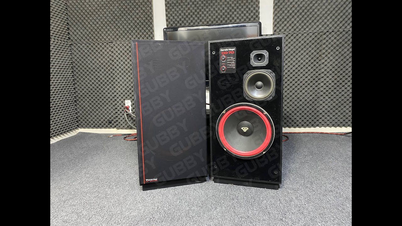 Cerwin-Vega! CD-70 mk3 --- (part 3/3) - YouTube