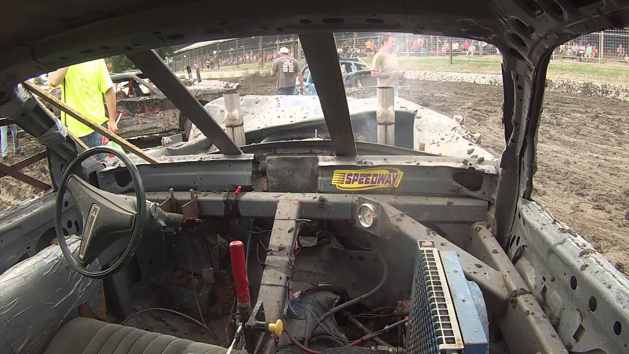 Tyler Quast 73 Willmar Demolition Derby June 2015 (Weld) Part 2 YouTube