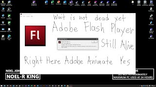Adobe Flash Player is not Dead is still Alive on Adobe Animate
