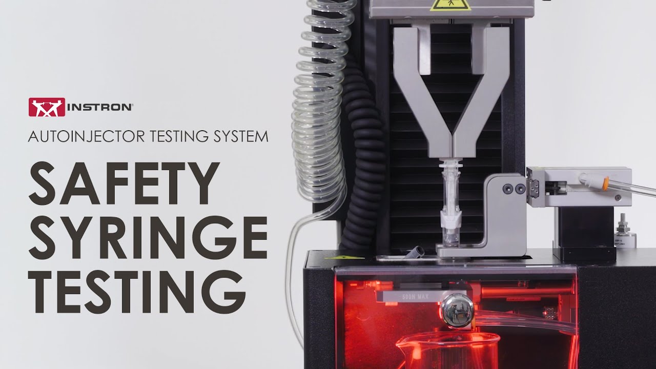 Inject Spray Testing Safety Syringe Testing | Autoinjector Testing System - YouTube