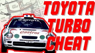 The most BRILLIANT CHEAT in RACING History? Toyota Team Europe Cheating Turbo Explained