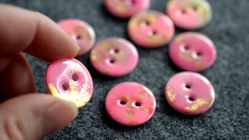 Crafting Gorgeous Polymer Clay Buttons: A Surprising DIY Project!