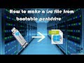 How to make a iso file from bootable pentdrive