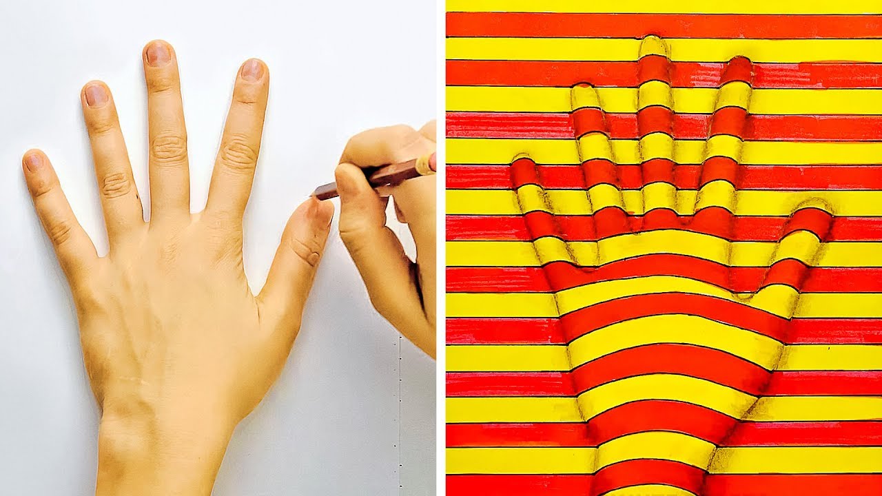 18 DRAWING TRICKS TO BLOW YOUR MIND