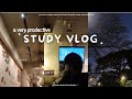 Study vlog   having a current privilege to study happilycreating new habitsproductive days 