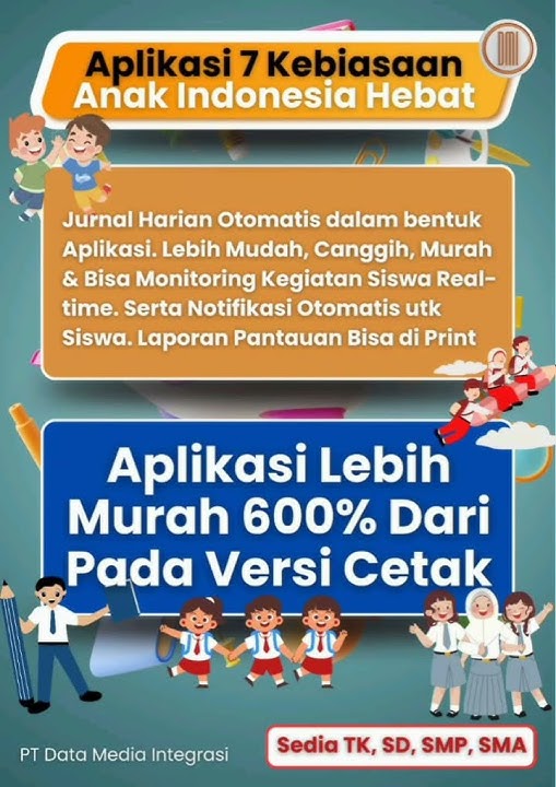 Aplikasi 7 Kebiasaan Anak Indonesia Hebat #sd #smp #sma #tk #guru #ks