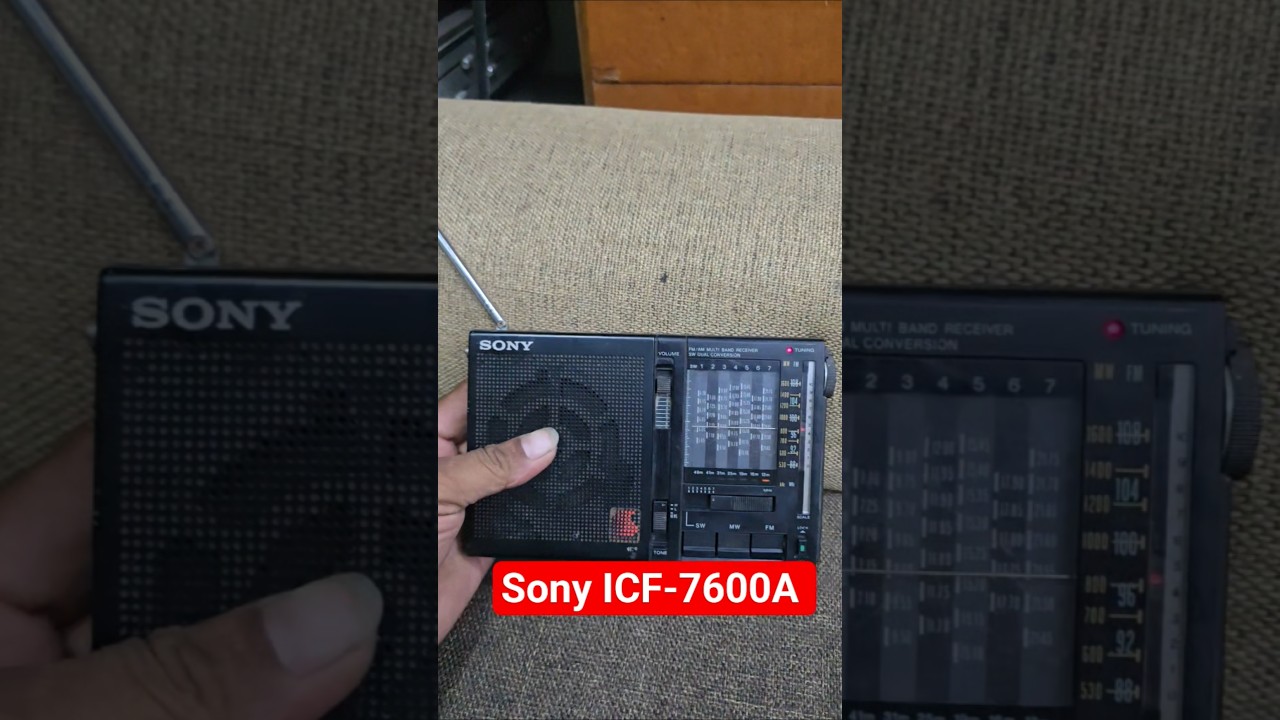 Sony ICF 7600A 9 band receiver (sold out) #9427322171 - YouTube