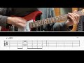 [TAB譜] MOONLIGHT DRIVE(THE YELLOW MONKEY) Guitar riff cover [ギター]