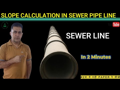 Video: Sewer slope: calculation and norms. Sewerage slope of 1 meter in a private house