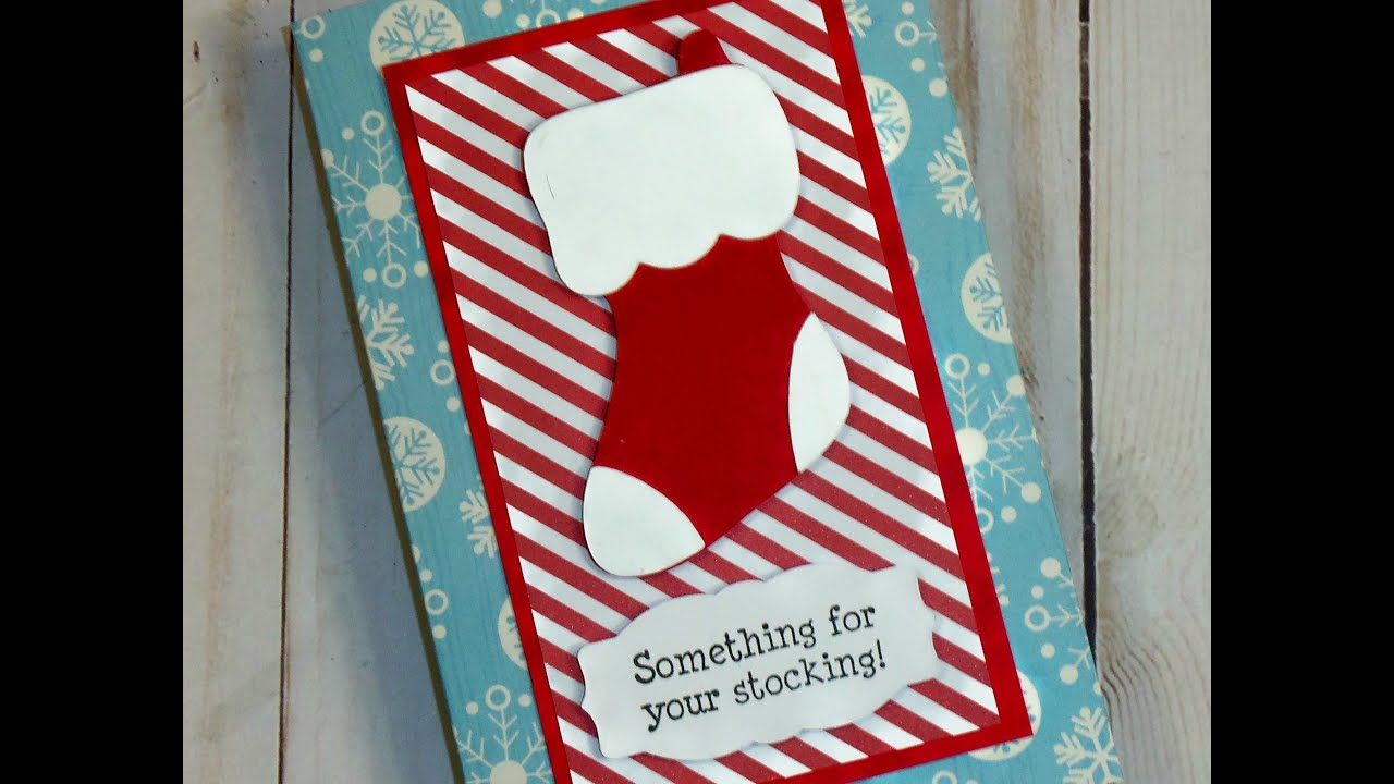 EASY FUN FOLD GIFT CARD HOLDER || TUESDAYS WITH EXPRESSION! - YouTube