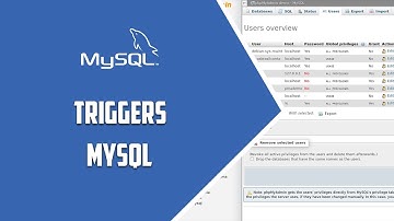 MYSQL –  Triggers (disparadores) - Video 37