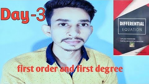 Differential equation lalji parsad B.sc /B.a /engineering / Im.roshanraja / day 3