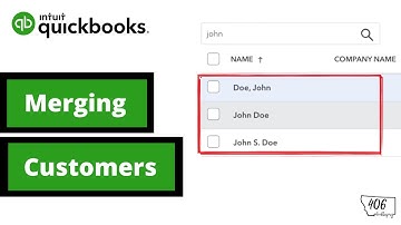 How to Merge Customers in QuickBooks Online in 2025