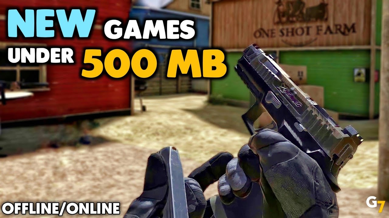 New games under 500 MB for android | (OFFLINE/ONLINE)