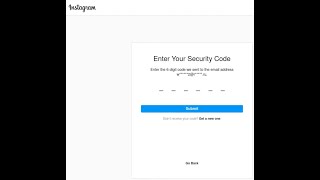 Instagram email verify code not received fix