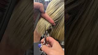 How to Dry  Cut a layered Bob