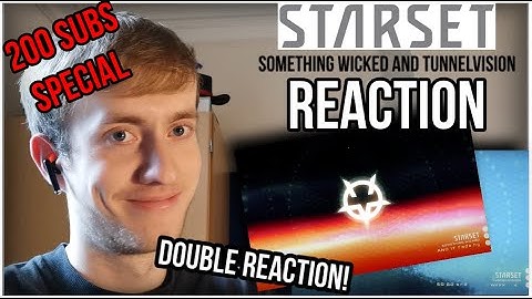 Starset "Something Wicked" & "Tunnelvision" - HORIZONS ALBUM REACTION | *200 SUBS SPECIAL*