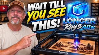 LONGER Ray5 40W Unboxing & LightBurn Setup | Wait Till You See This!