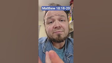 Thumbnail of Matthew 18:18-20 #bibleverse #jesus #prayer #injesusname