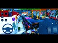 Snow city coach bus driving  bus simulator 2023  android gaming  games  madhuckr