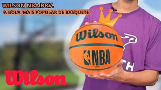 Bola de Basquete Wilson NBA DRV #6 - Laranja