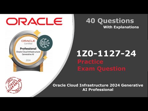 🔥Oracle 1Z0-1127-24 | 📋Mastering Cloud Infrastructure 2024