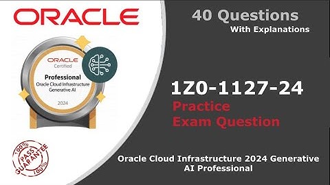 🔥Oracle 1Z0-1127-24 | 📋Mastering Cloud Infrastructure 2024 Generative AI Professional Exam in 2025✅