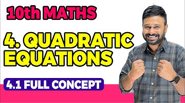 Class 10 Maths NCERT | Ch - 4 Quadratic Equation | Ex 4.1 Introduction | VidyaWise Class 9 & 10