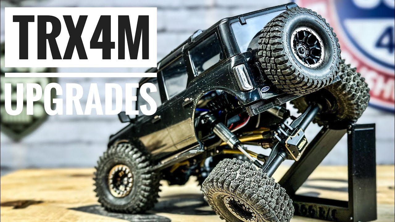 Traxxas TRX4M BUILD - BIG PERFORMANCE GAINS! NEW Long Travel Shocks, Brass  Upgrades & More!! 