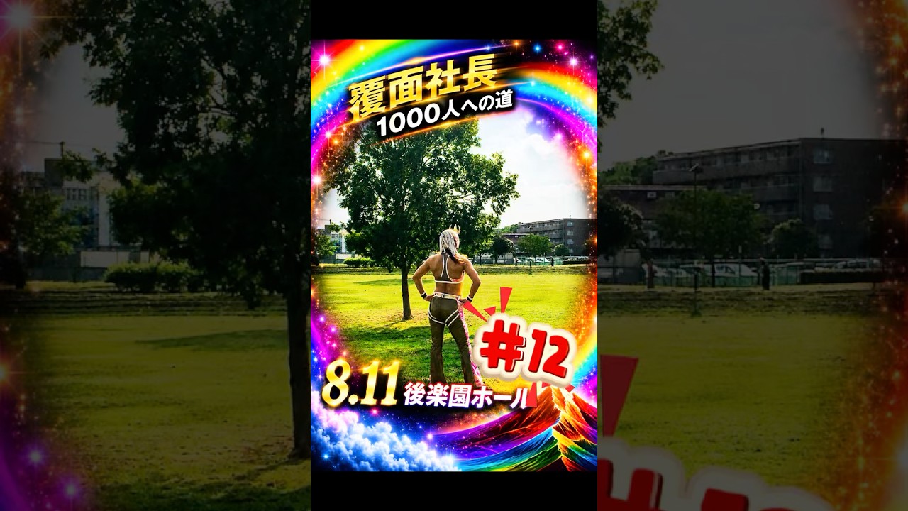 覆面社長1000人への道#12【8.11後楽園ホールまで後12日】全カード決定‼️#PUREJで爆上がろうJ