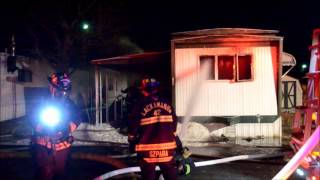 Lackawanna FD 2nd Alarm Trailer Fire - 113 Kimberly Ln
