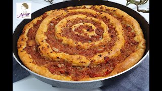 Tepside el acmasi sanilam kiymali kolay börek tarifi