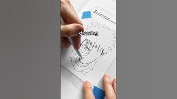 Drawing BUT with only 1 LINE!! 👀✍️ #artchallenge