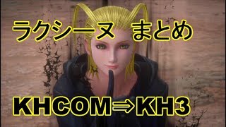 KHシリーズ　ラクシーヌ　登場シーンまとめ