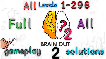 Brain out 2 All level 1-296 solutions