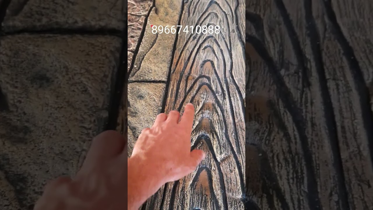 пол из арт бетона, обзор