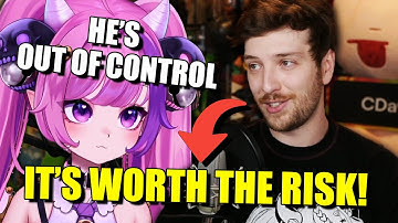 CDawgVA Kept Calling Ironmouse by Her Real Name Right Before the Stream Started