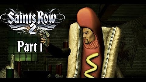 Saints Row 2 Playthrough Part 1 - Jailbreak