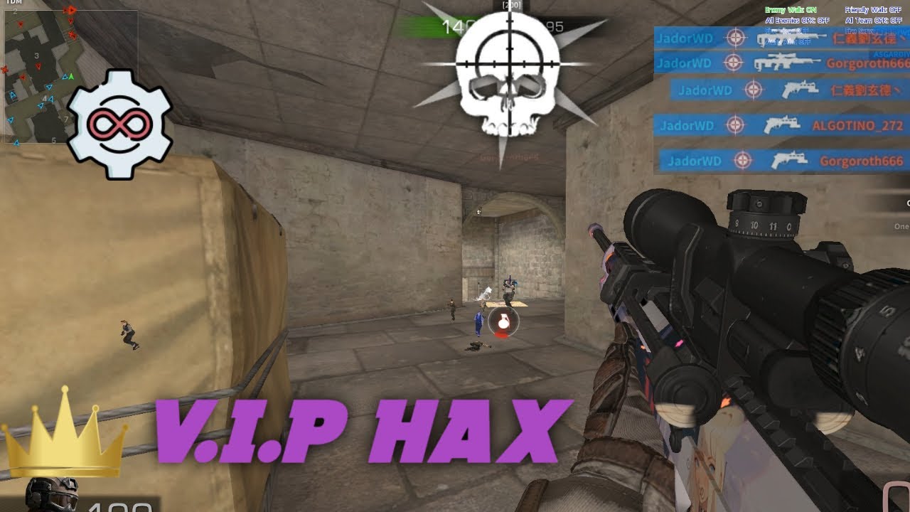 Black Squad insane aimbot TDM