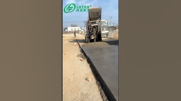 LUTON self loading mixer for road projects